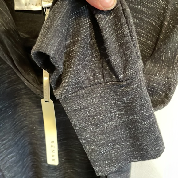 NWT Kenar Raglan Sleeve Cowlneck Sweatshirt Type Dress Large - Picture 7 of 10